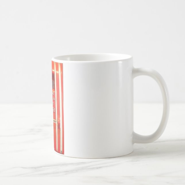 Fire alarm coffee mug (Right)