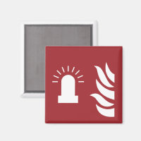 Fire Alarm Flashing Light Safety Sign