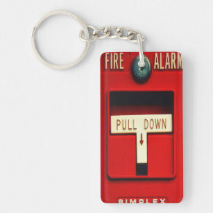 Fire alarm key ring