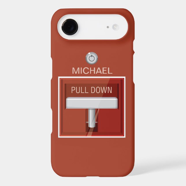 Fire Alarm Station Case-Mate iPhone Case (Back)