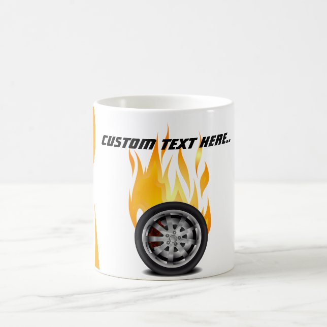Fire, Alloy Coffee Mug (Center)