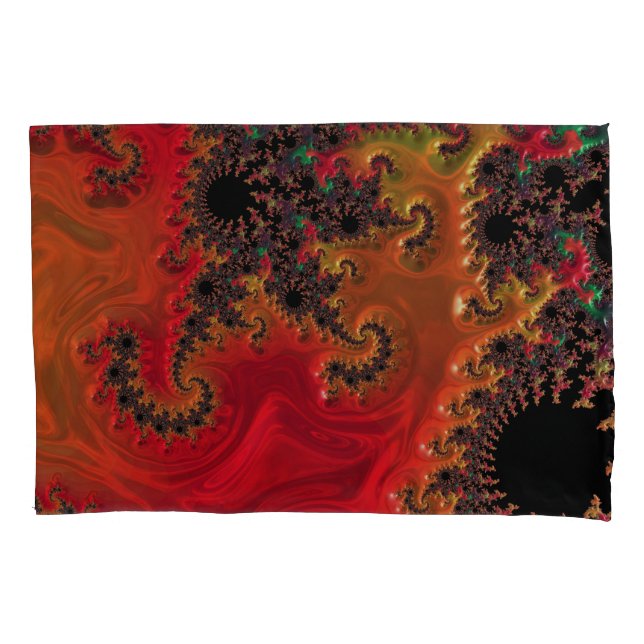 Fire and Beauty Pillow Case Set (Front-Left)