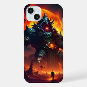 Fire and Brimstone Landscape 3 iPhone 15 Plus Case
