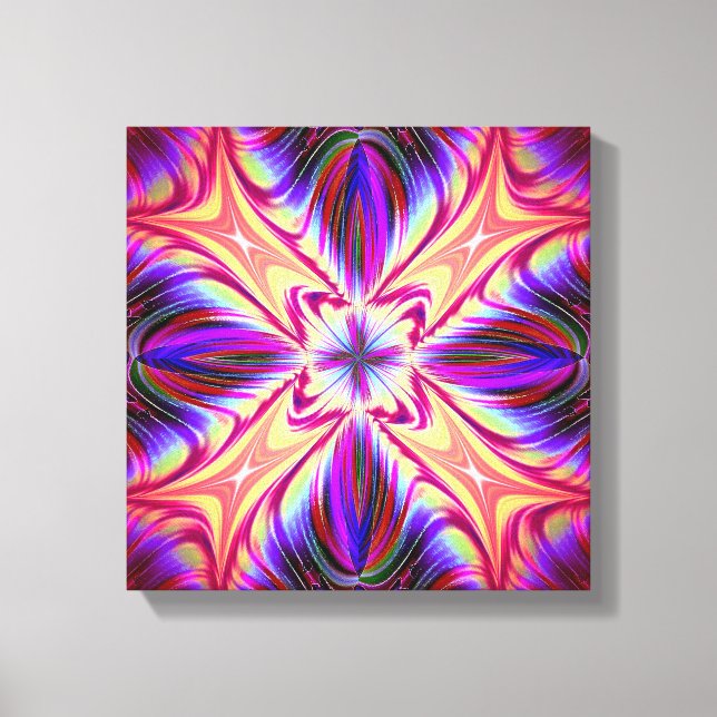 Fire and Feather Wrapped Canvas (Front)