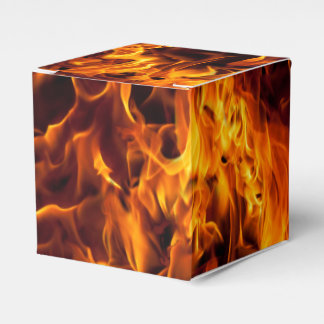 Fire and Flame Pattern Favour Box