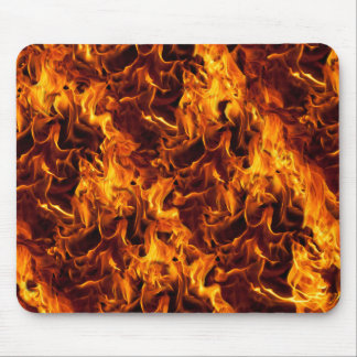 Fire and Flame Pattern Mouse Pad
