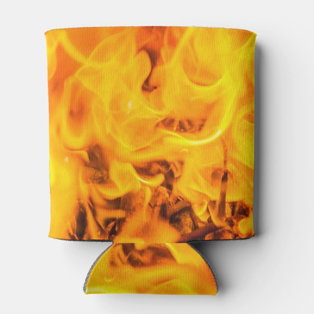 Fire and flames can cooler (Back)
