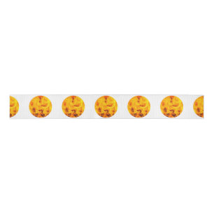 Fire and flames grosgrain ribbon