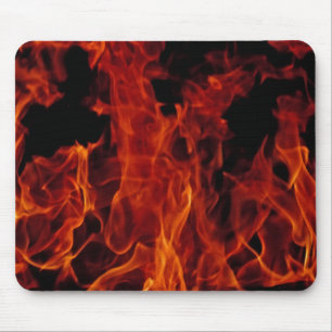 Fire and Flames Mouse Pad