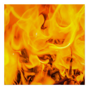 Fire and flames poster