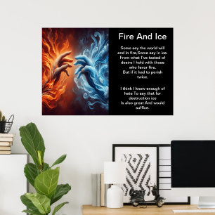 Fire and Ice: A Hand's Reach Poster