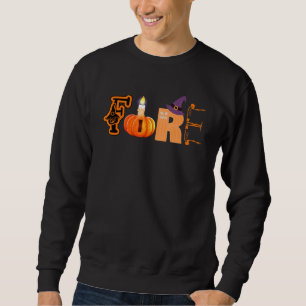 Fire and Ice Costume Halloween Family Matching Wom Sweatshirt