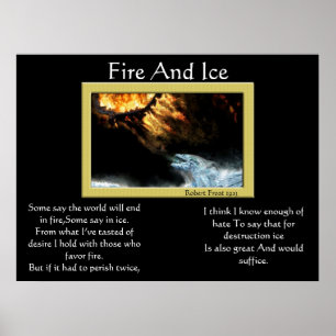 Fire And Ice Dragon Posters 2