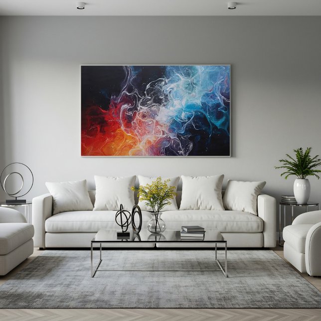 Fire and Ice in Flow Poster (Creator Uploaded)