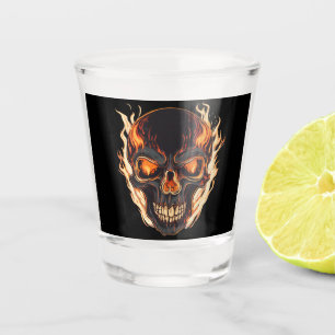 Fire and Ice Shot Glass