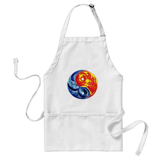 Fire and Ice Yin-Yang Standard Apron (Front)