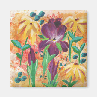 Fire and Iris custom magnet