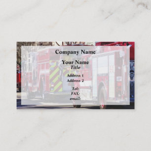 Fire and Rescue Business Card
