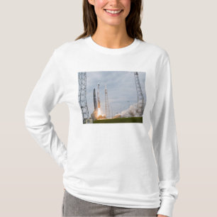 Fire and smoke signal the liftoff T-Shirt