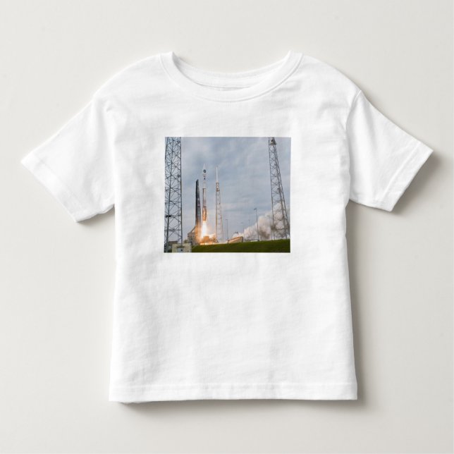 Fire and smoke signal the liftoff toddler T-Shirt (Front)