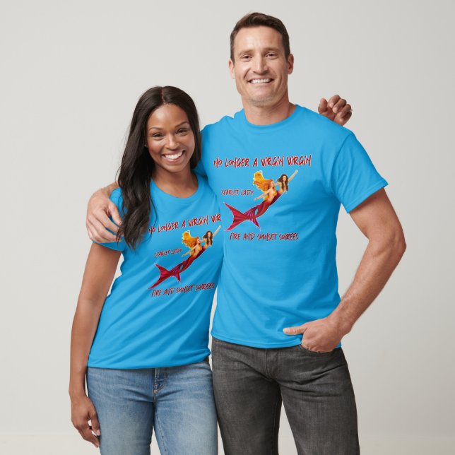 Fire and Sunset Soirees Basic Dark T-Shirt (Unisex)
