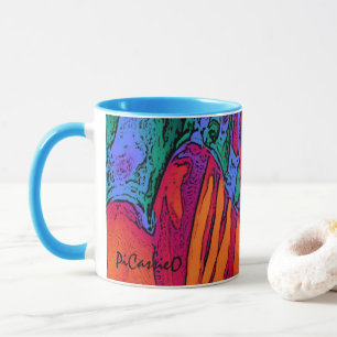 Fire and Water Collectable Art Mug by PiCassieO