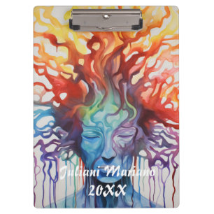 Fire And Water Custom name Clipboard