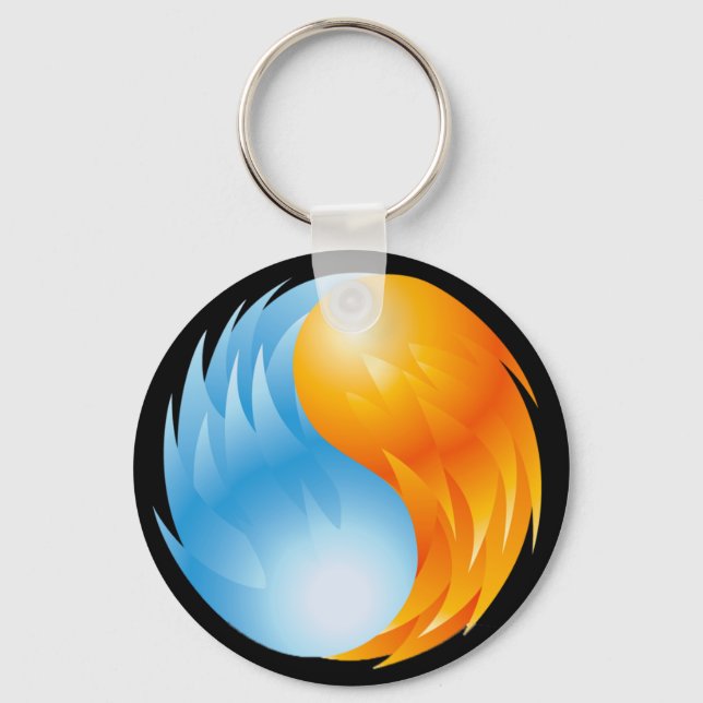 FIRE AND WATER KEY RING (Front)