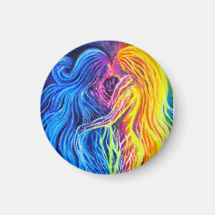 Fire and water magnet