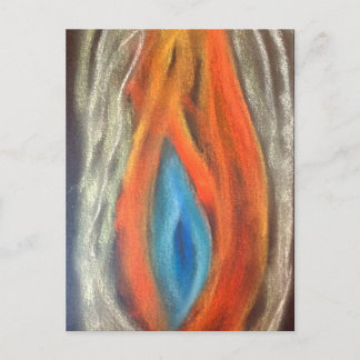 Fire and water postcard