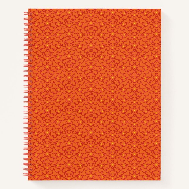 Fire Arches Spiral Notebook (Front)