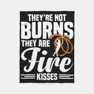 Fire Artist Poi Fire Spinning Fire Dancing Fire Sp Fleece Blanket