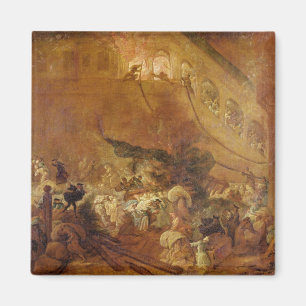 Fire at the Chambre des Comptes Magnet