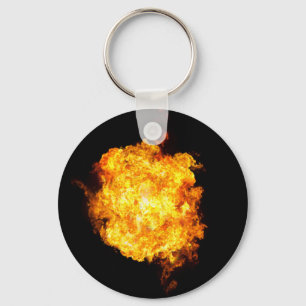 fire ball key ring