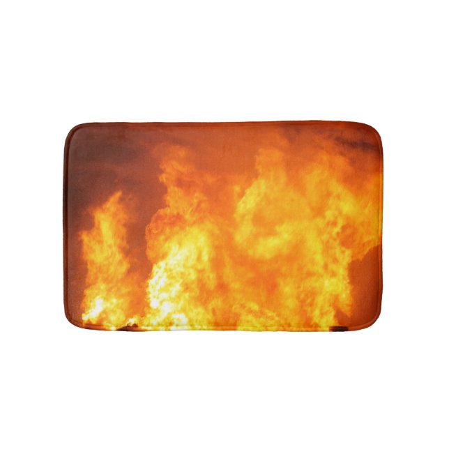 Fire Bath Mat (Front)