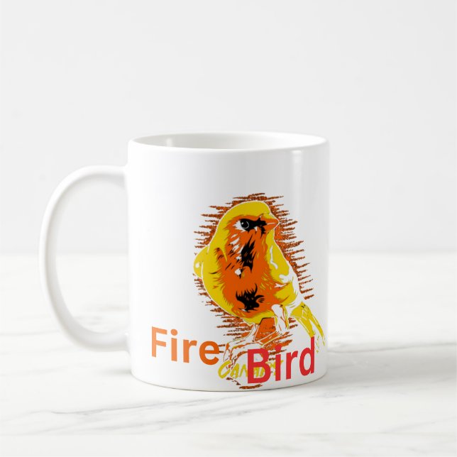 Fire Bird  Coffee Mug (Left)