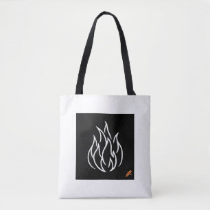 "Fire Black Design Bag for Sale – Bold and Strikin