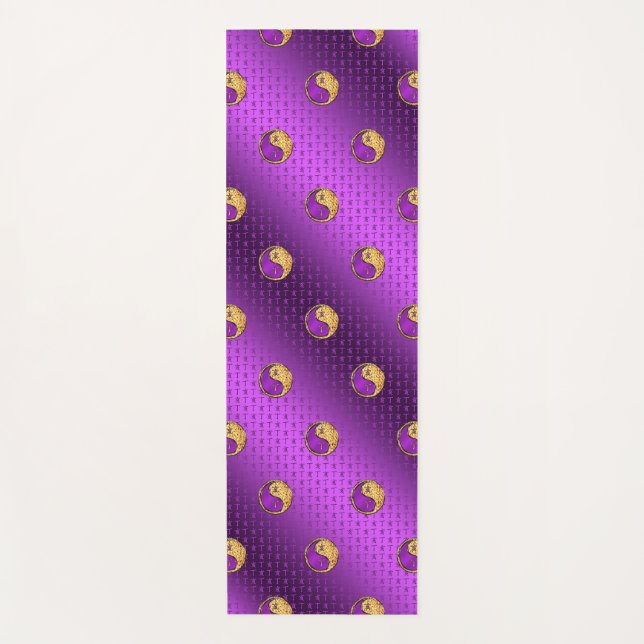 Fire Boar Yoga Mat (Front)