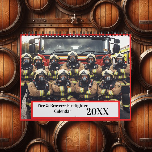 Fire & Bravery: Firefighter 20XX Calendar (Creator Uploaded)