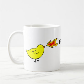 Fire Breathing Chickens Of Doom funny Fable mug
