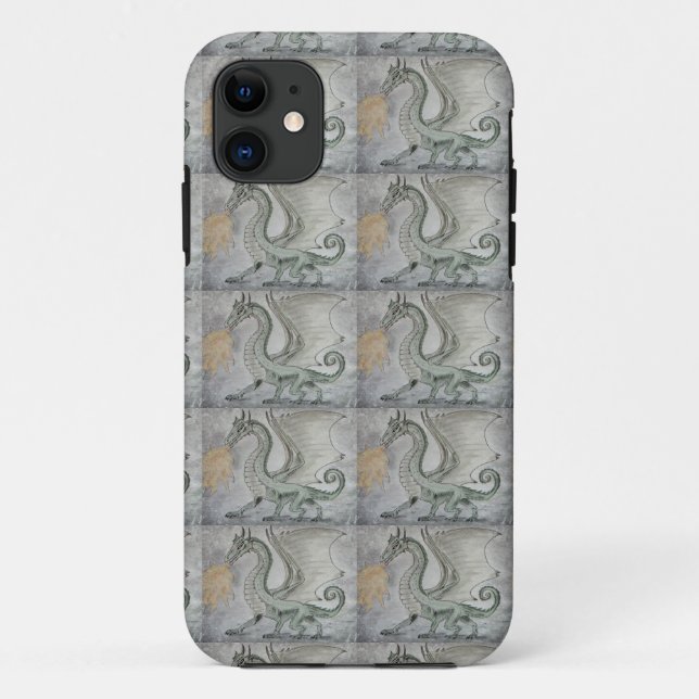 Fire Breathing Dragon Case-Mate iPhone Case (Back)