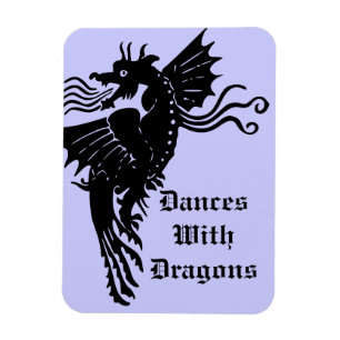 Fire Breathing Dragon Magnet