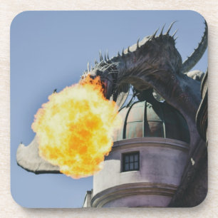 Fire Breathing Dragon Statue Coaster