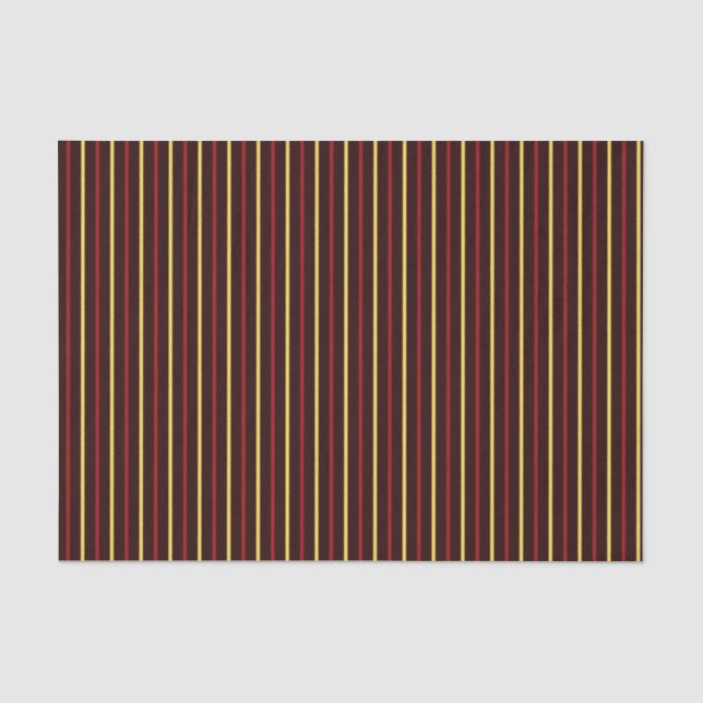 Fire Breathing Dragon Stripes Tissue Paper (Front)