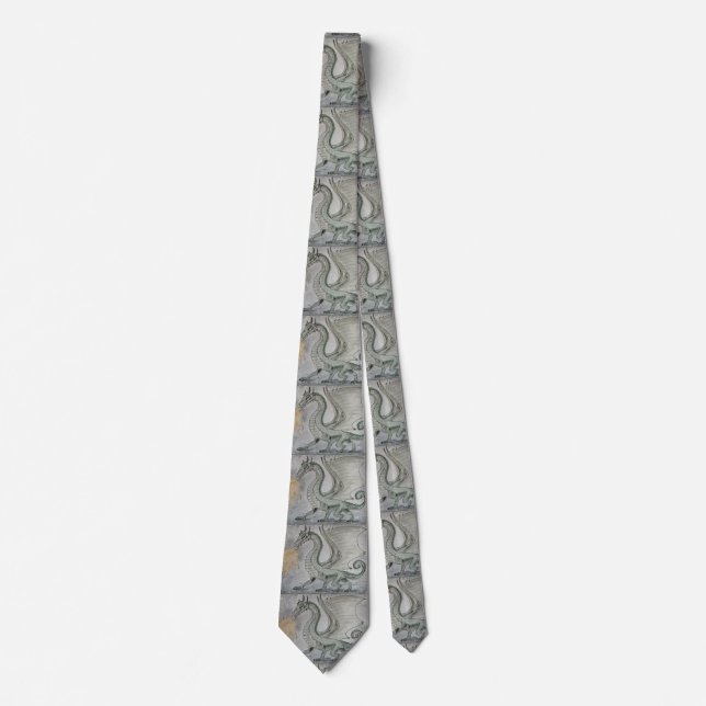 Fire Breathing Dragon Tie (Front)