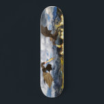 Fire Breathing Dragon Wyvern Fantasy Skateboard<br><div class="desc">This design may be personalised by choosing the customise option to add text or make other changes. If this product has the option to transfer the design to another item, please make sure to adjust the design to fit if needed. Contact me at colorflowcreations@gmail.com if you wish to have this...</div>