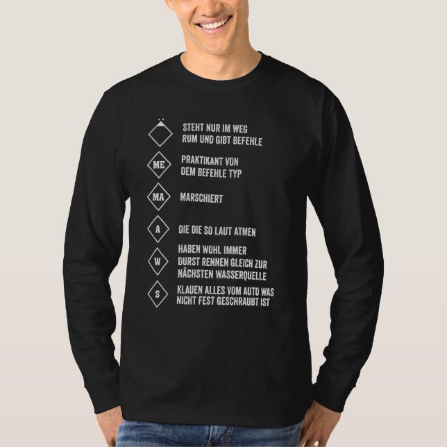 Fire Brigade  Extinguishing Group Firefighter T-Shirt (Front)