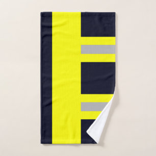 fire brigade symbol uniform blue towel