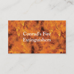 Fire Business Card