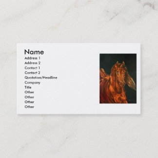 Fire Business Card